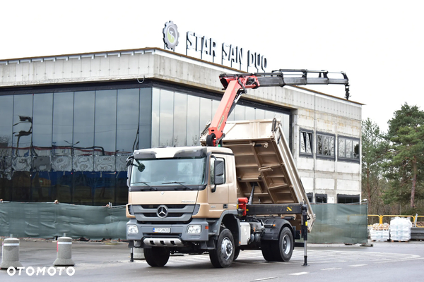 Mercedes-Benz ACTROS 1836 4x4 PALFINGER PK 14002 EH HDS Żuraw Wywrotka