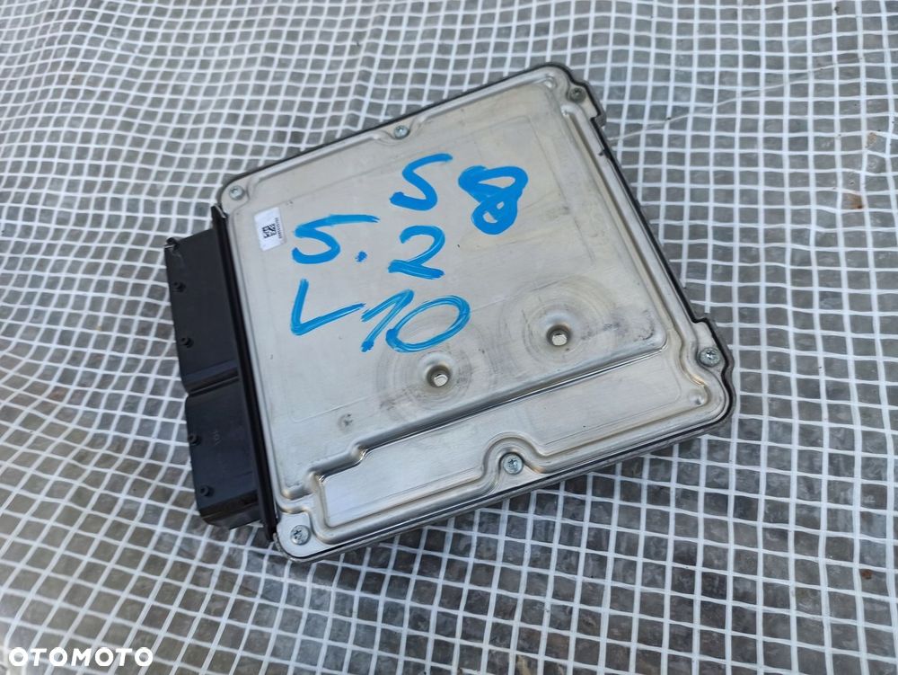 AUDI A8 D3 S8 5.2 FSI V10 BSM KOMPUTER SILNIKA STEROWNIK ECU 4E0910552X - 3