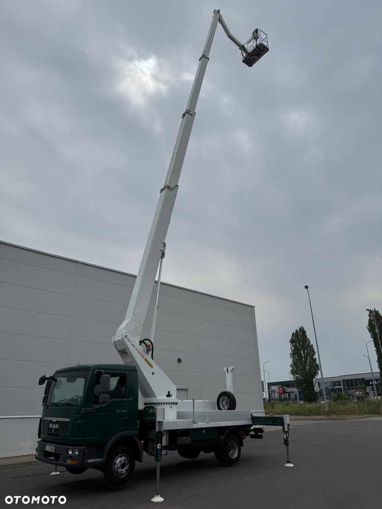 MAN Lift Podnośnik Koszowy Wumag WT300 30Metrów  20m w Bok Zwyżka UDT na Rok! Ogon ! Jak Ruthman GSR Multitel - 3