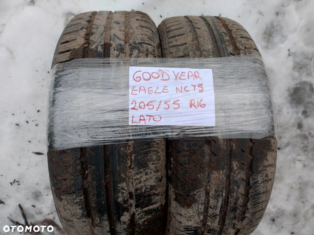 2 opony opona lato GOODYEAR EAGLE NCT5   205/55 r16 - 1