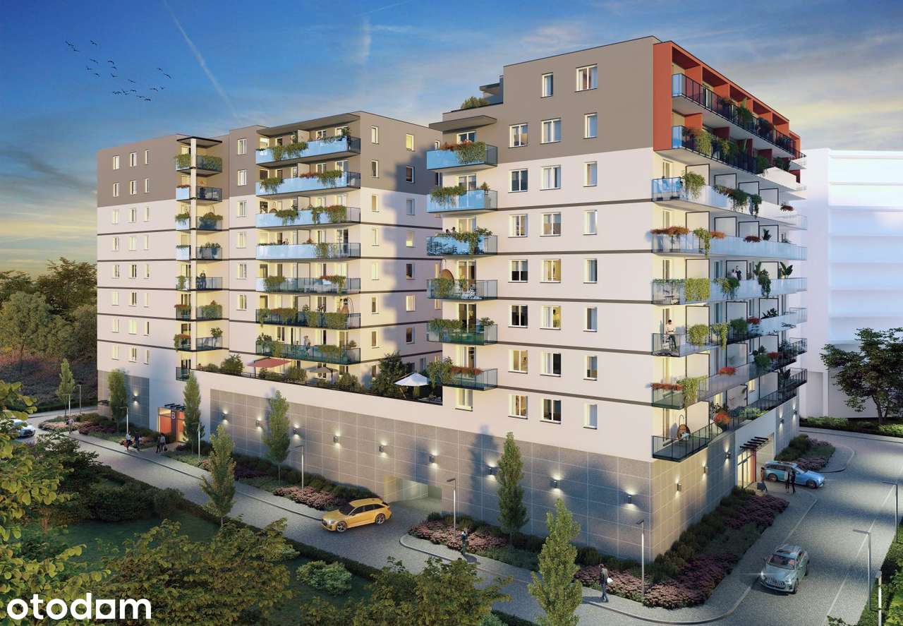 2-pokojowe mieszkanie 37m2 + loggia Bez Prowizji - Pełny obrazek: 4/7