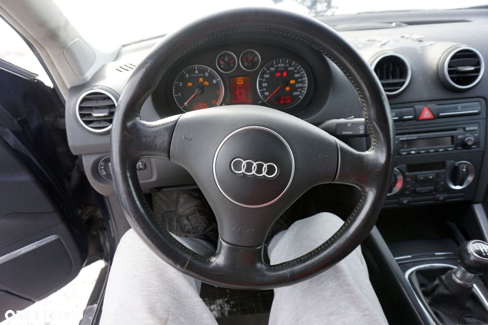 KIEROWNICA SKÓRZANA SKÓRA A3 8P 8P0419091H AUDI 2003-2008 - 1