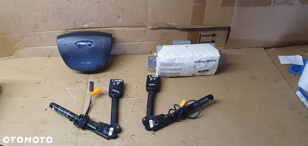 Poduszka konsoli kierowcy poduszki pasy sensor AIRBAG zestaw naprawczy Ford C-max - 8