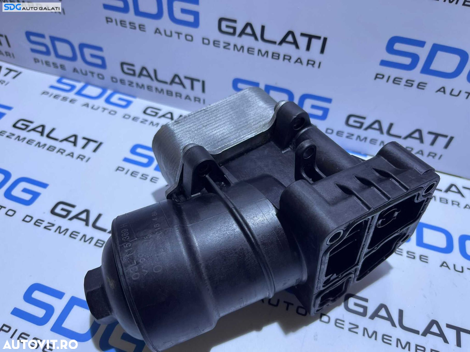 Termoflot Corp Carcasa Filtru Radiator Racitor Ulei Skoda Superb 2 2.0 TDI CFFB CFGB CLJA 2008 - 2015 Cod 03L115389C 03L117021C - 3