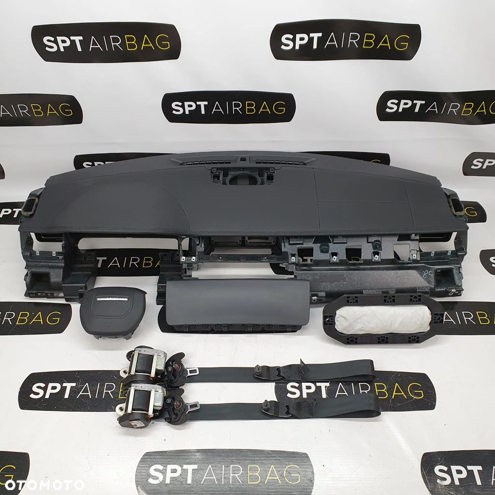 ROVER EVOQUE DESKA ROZDZIELCZA KONSOLA KOKPIT PULPIT PODUSZKI AIRBAG AIR BAG PASY KIT SET - 1