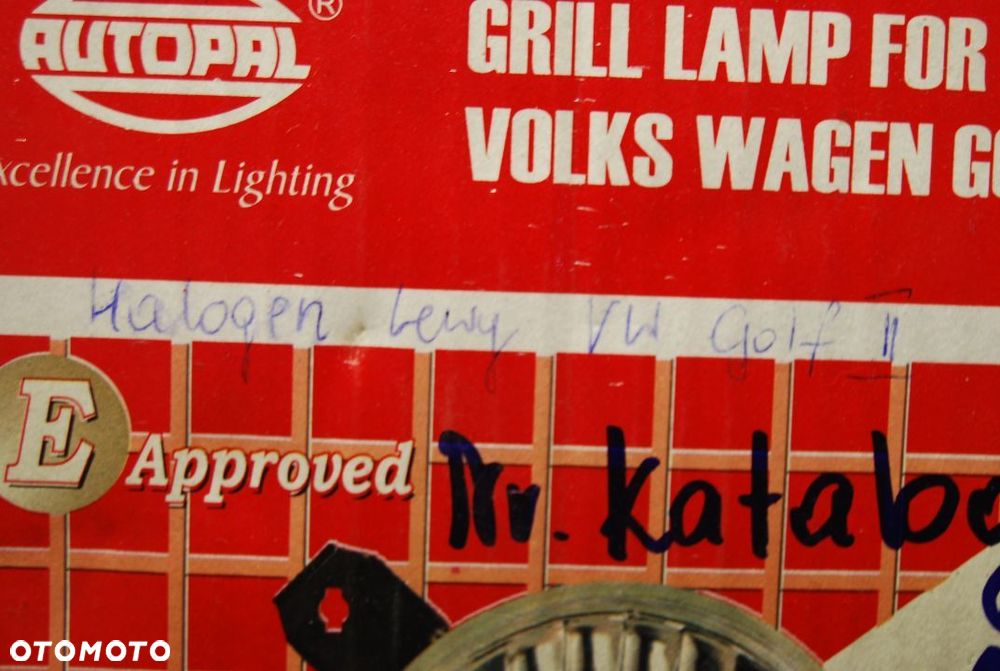 HALOGEN DALEKOSIĘŻNY LEWY NOWY CLEAR VW GOLF II - 3