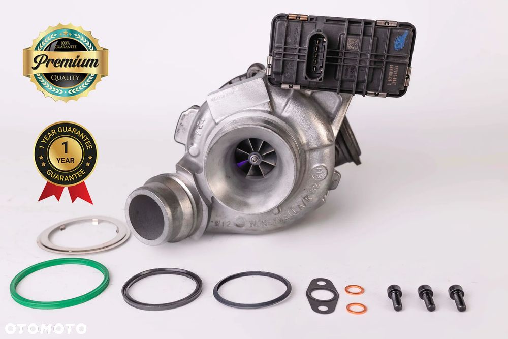 Turbosprężarka BMW 518 520 X3 X4 2.0 D 150 190 8570082 911445 842093 819976 - 1