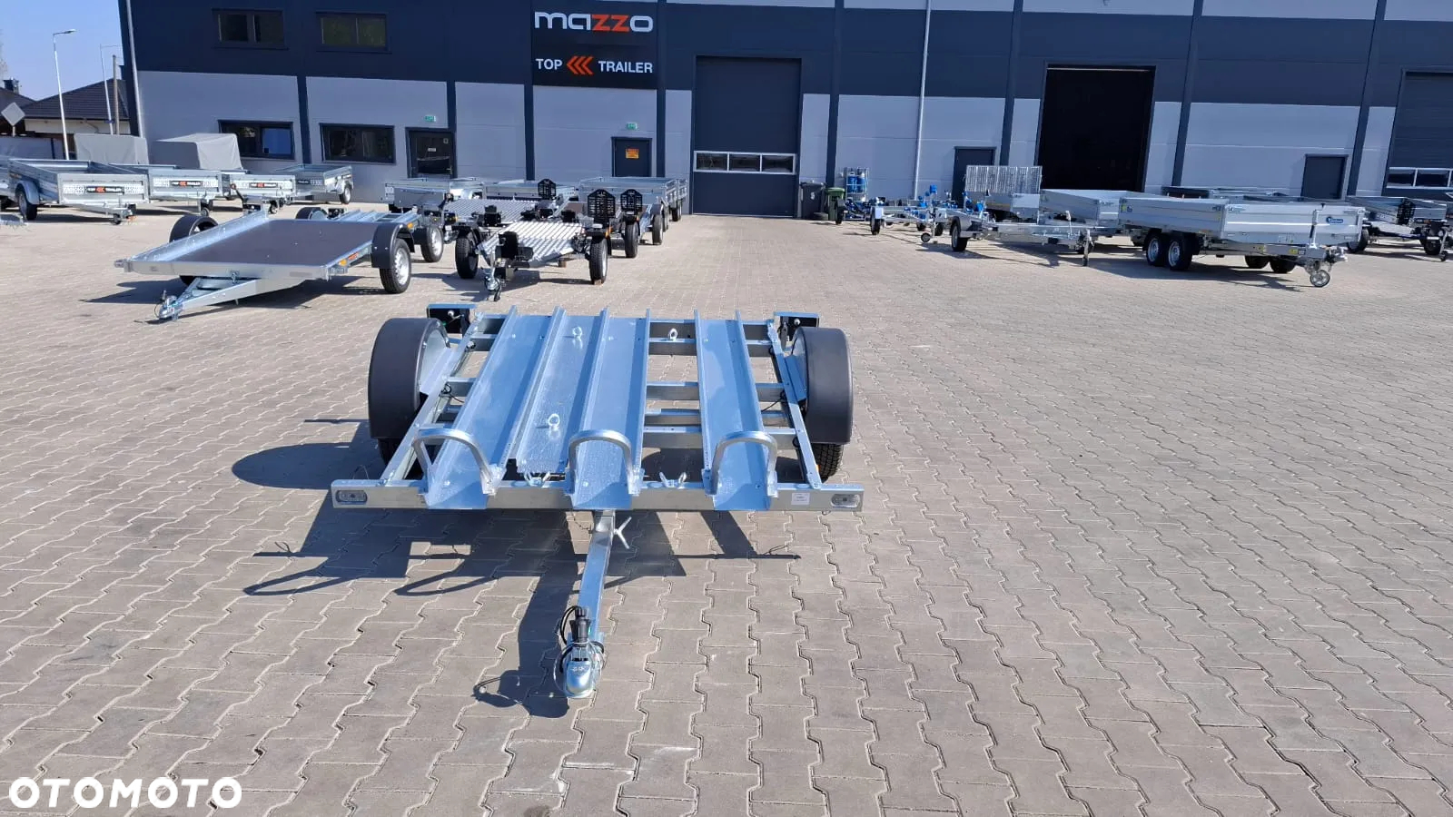 Neptun Dostawa Przyczepka na 3 motocykle 225x148,5cm DMC750kg UCHYLNA - 10