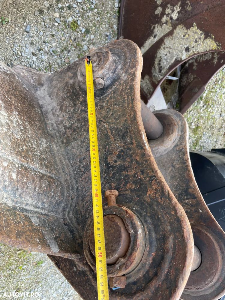 Cupa taluz latime de 2100 mm pentru excavatoare de 15-22 tone - 7