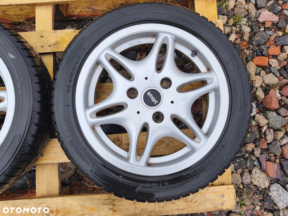 ALUFELGI KOŁA FELGI 15 CALI  SMART 3X112 - 3