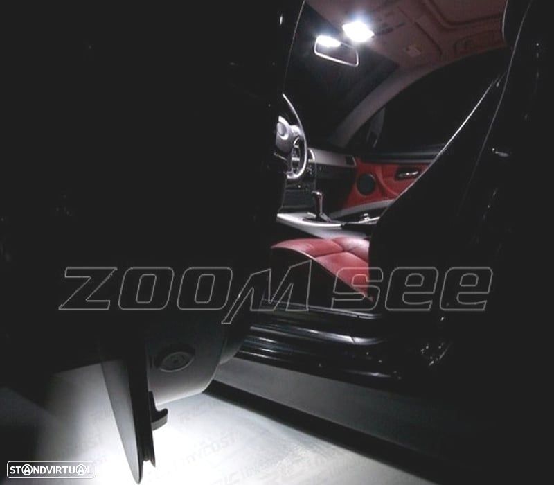 KIT COMPLETO DE 18 LAMPADAS LED INTERIOR BMW SERIE 3 E93 CONVERTIBLE 318I 320D 320I 325D 325I 330D 3 - 4