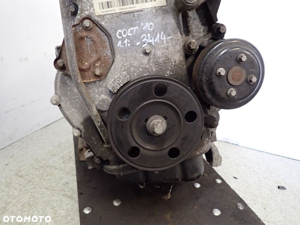 MITSUBISHI COLT 1.1 BENZ CZ3 04- SILNIK MOTOR BEZ ZMIENNEJ FAZY - 4