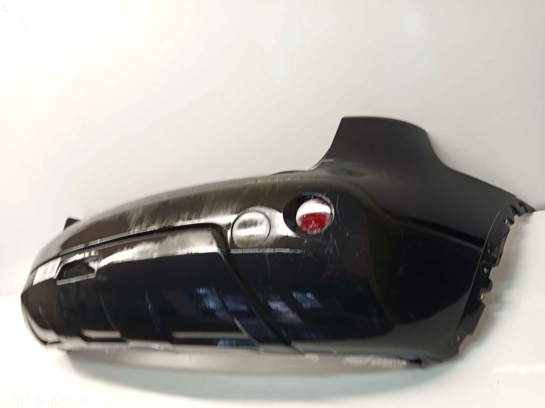^ ZDERZAK TYŁ TYLNY NISSAN QASHQAI 1 I J10 Z11 Z11G CZARNY - 2