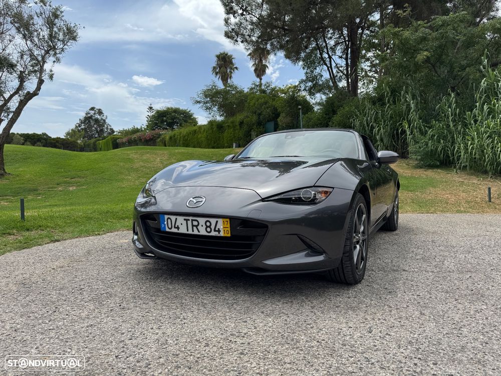 Mazda MX-5 MZR 2.0 RF Sky.Excell. Navi Brown Leather - 14