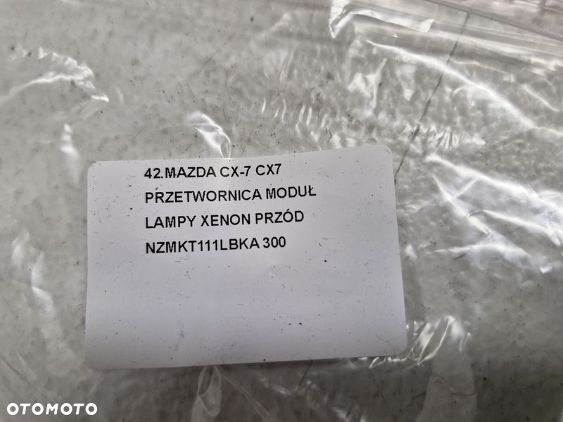 MAZDA CX-7 CX7 PRZETWORNICA MODUŁ LAMPY XENON PRZÓD NZMKT111LBKA - 8