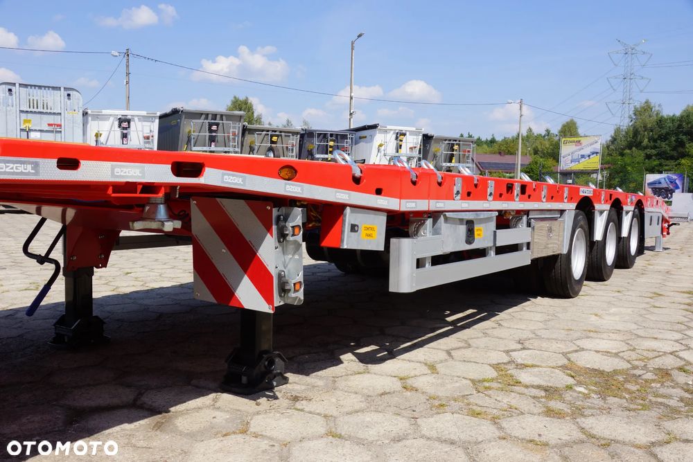 Inny TELEMEGA - naczepa platforma rozciągana - koła 17,5 12T! - kontenery - maszyny ADR EX III - 23