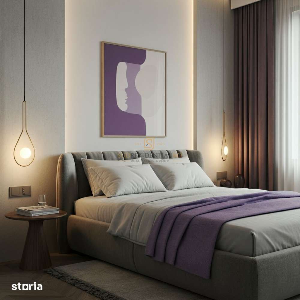 Living area of Apartament 2 bedroom in Strada Pucheni