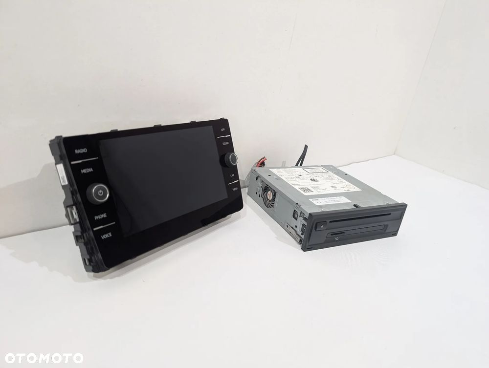 VW PASSAT B8 TIGUAN II RADIO NAWIGACJA CZYTNIK WYŚWIETLACZ 5G6919605A 3Q0035840C - 1