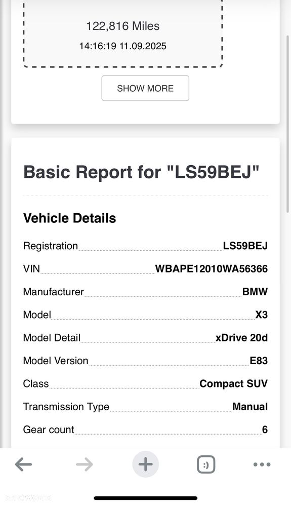 Skrzynia biegów manualna BMW X1 X3  E84 E90 E91 E92 E93 2l.d 4×4 N47 1069-401-108 e83 n47  2.0 177 konie - 8