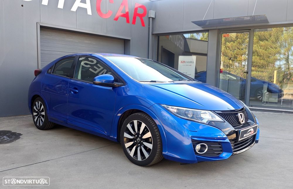 Honda Civic 1.6 i-DTEC Elegance Connect Navi+ADAS - 4