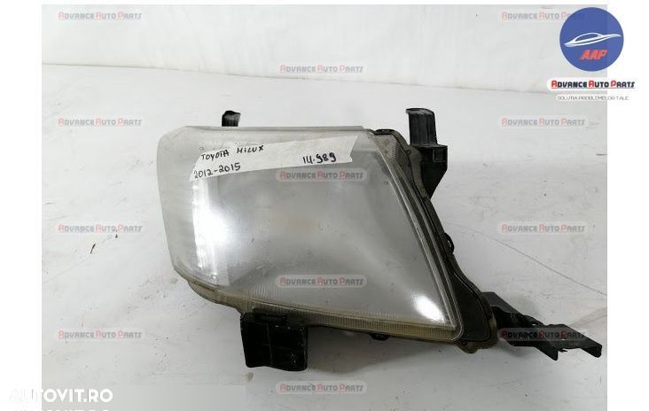 Far Dreapta original cu halogen Toyota  Hilux  7 [2th facelift] [2011 - 3