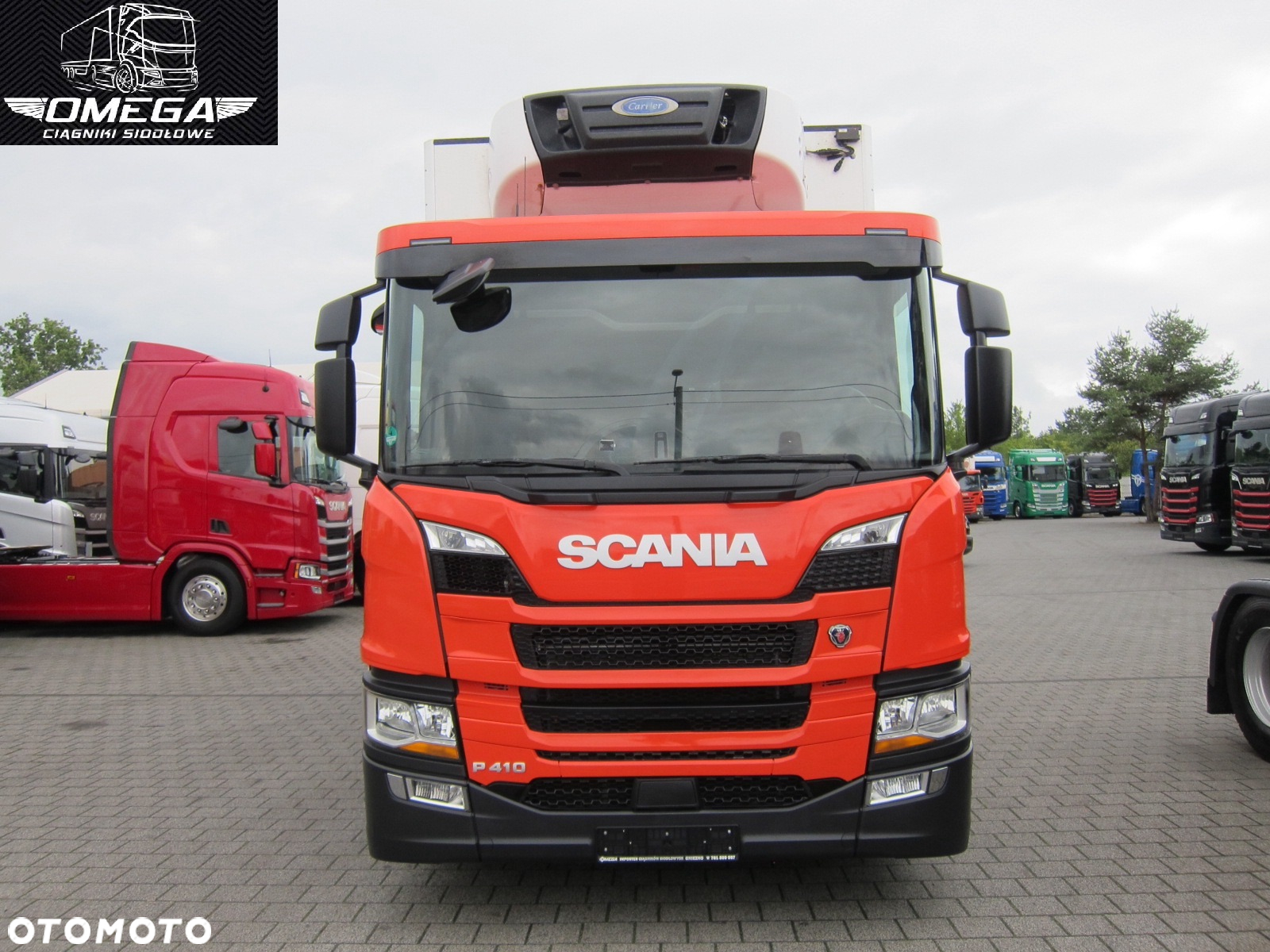 Scania P 410  6X2 Chłodnia Paka 7,3 M / Oś skrętna / WINDA - 15