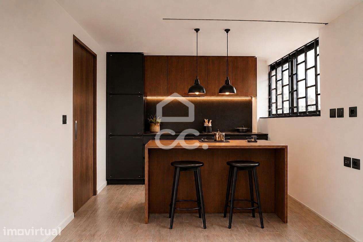 Loft com Mezzanine, Deck Exterior e Carregamento para Veículos Elétric - Grande imagem: 4/6