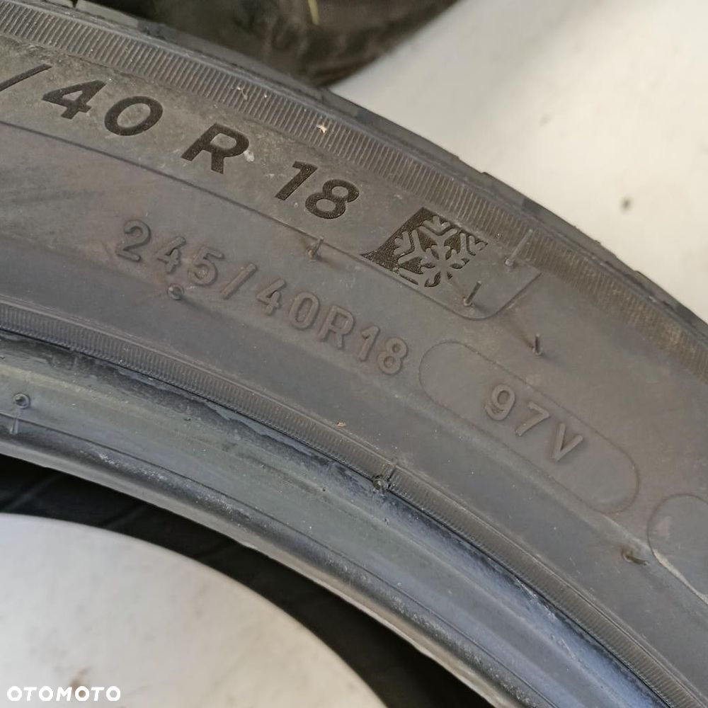 OPONY 245/40/18 2szt MICHELIN 4,5mm 2023 (24497) - 4