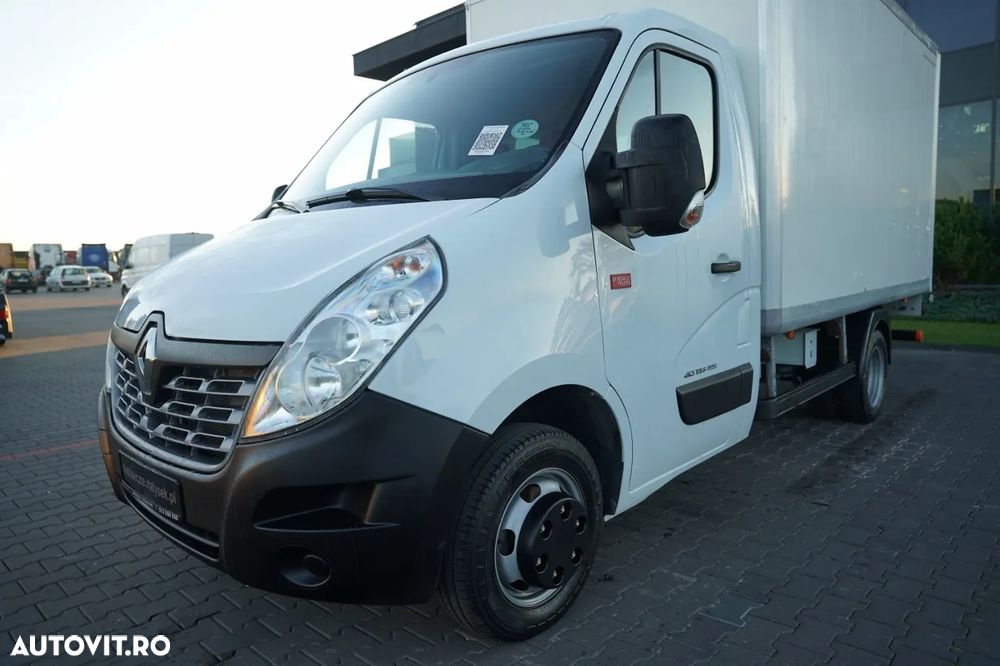 Renault RENAULT MASTER / MAXI / CAROSERIE TIP BOX - 3,8 M / ROȚI SPATE DUBLE / LIFT HIDRAULIC DHOLLANDIA / IMPORT / - 11