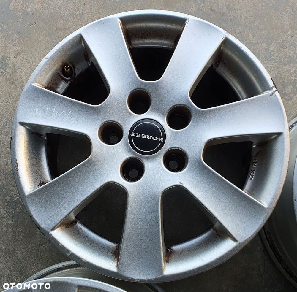ALU FELGI 15 6.5J ET40 MERCEDES VANEO W414 KOMPLET - 2