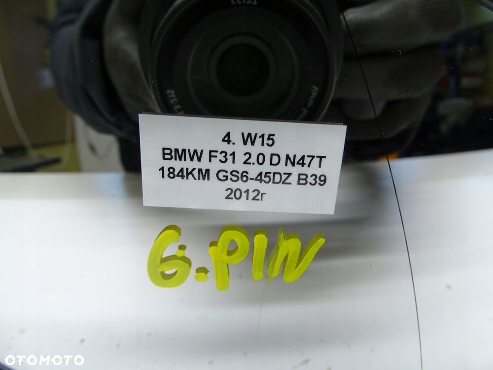 LUSTERKO PRAWE PRAWY PRZÓD BMW F30 F31 MINERALGRAU METALLIC B39 6 PIN - 10