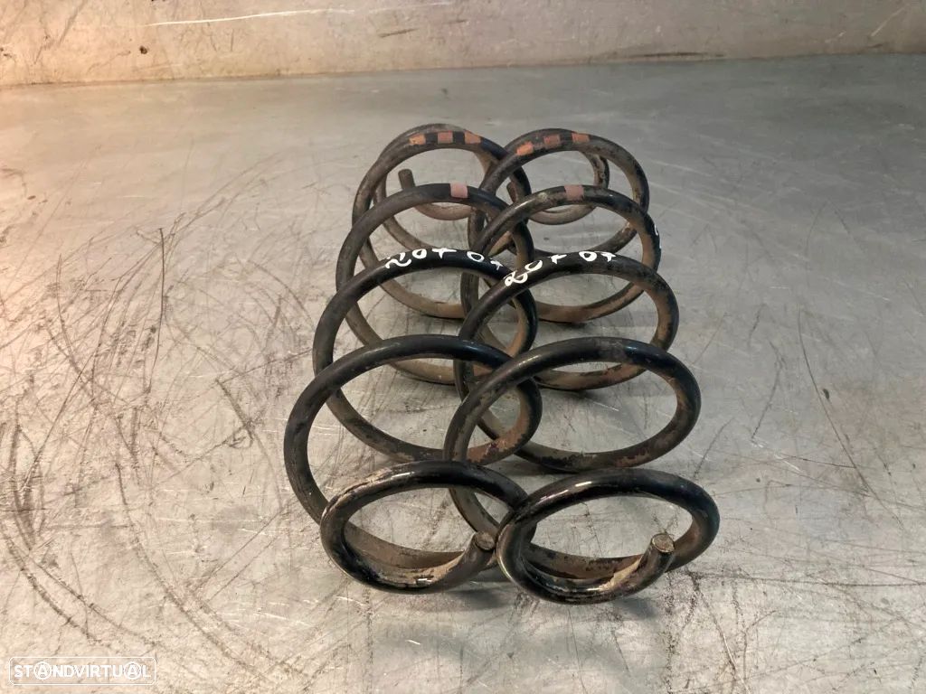 PAR DE MOLAS TRAS PEUGEOT 207 - 1