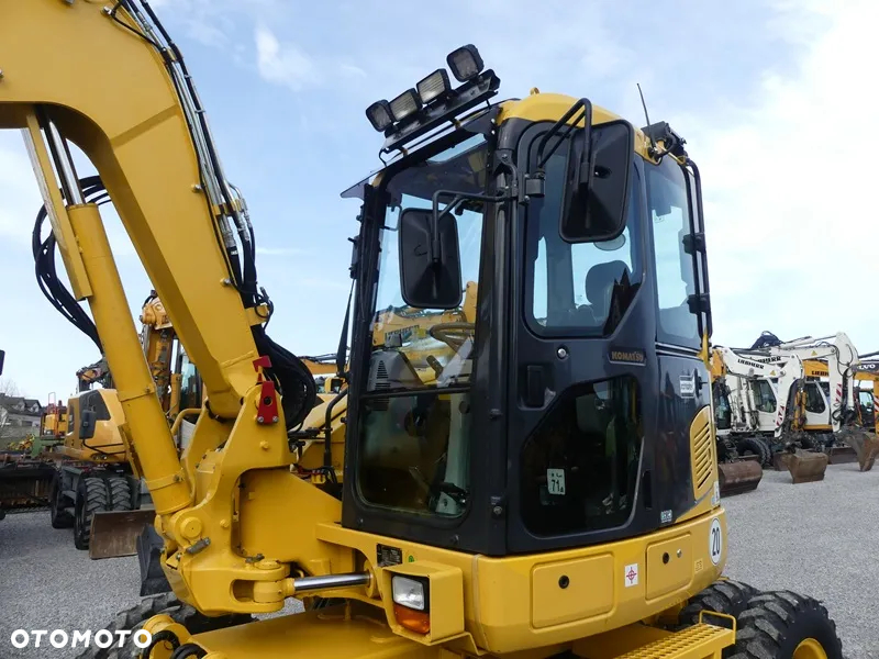 Komatsu PW98MR-8 ROTOTILT ZE SZCZYPCAMI / Z Niemiec // - 34