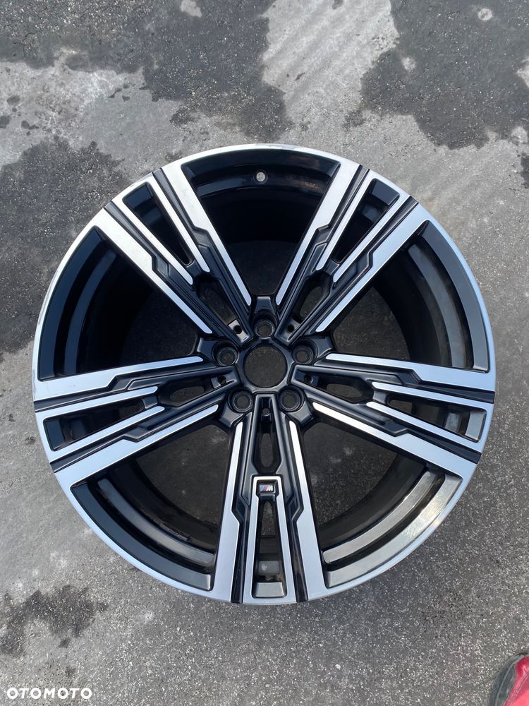BMW 7 G70 i7 G70 X3 G45 M pakiet M-pakiet STYLING 908M M908  5A19DF1 ORYGINALNA ! felga aluminiowa alufelga Star-Spoke 908 21 cali 21” 10.5Jx21 ET44 5x112 10 1/2 J x 21 ET 44  CMS 1316-2032614 - 2