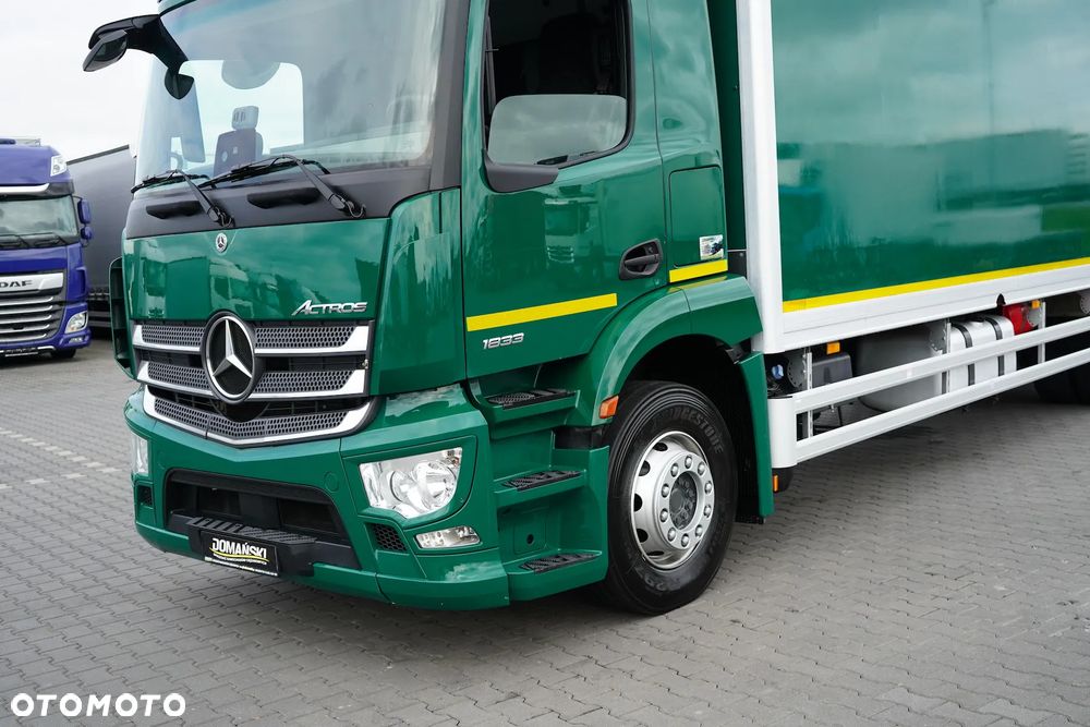 Mercedes-Benz ACTROS / 1833 / E 6 / MP 5 / KONTENER + WINDA / 21 PALET / DŁ. 8,6 M / ŁAD. 7 816 KG - 23