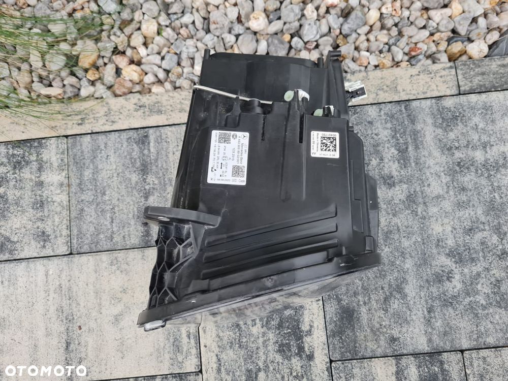 mercedes g klasa 463 w463 lift lampa lewa przód full led multibeam amg g63 czarna a4639068902 - 8