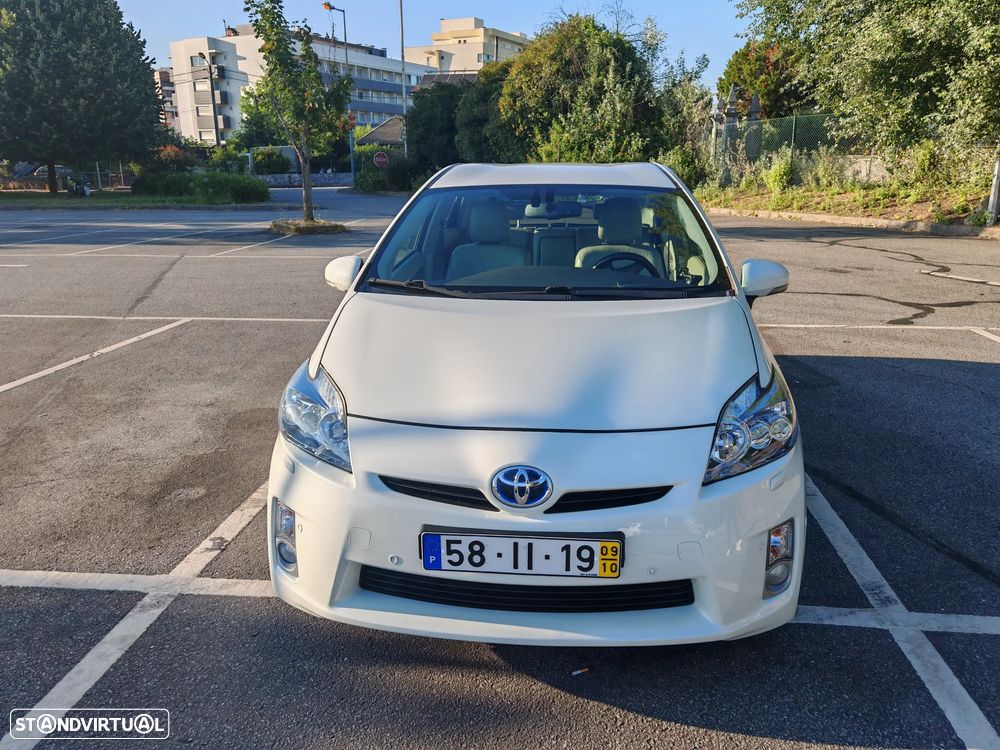 Toyota Prius 1.8 Premium+Pele+GPS - 5