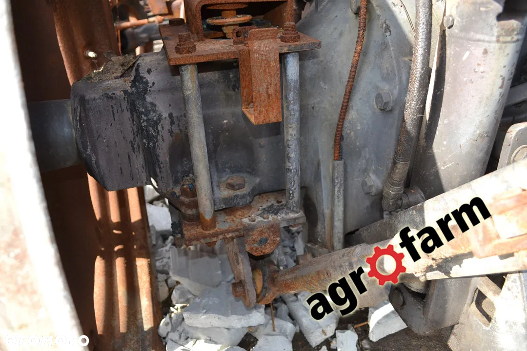Renault Ares 630 RZ silnik skrzynia ładowacz obudowa most zwolnica - 3