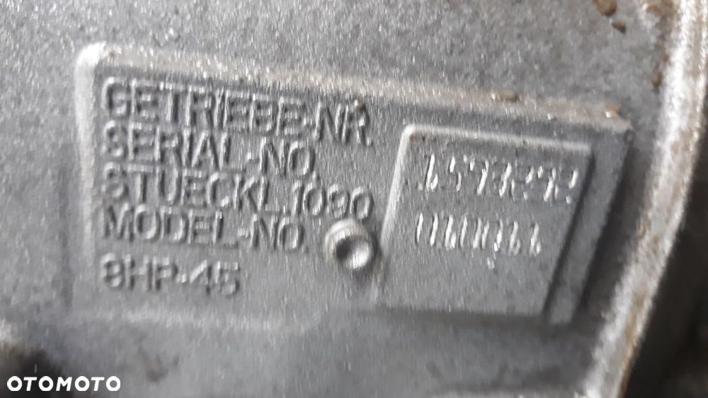 Skrzynia biegów AUTOMAT  8hp-45 lu 7616518 F11 220 tyś km - 4
