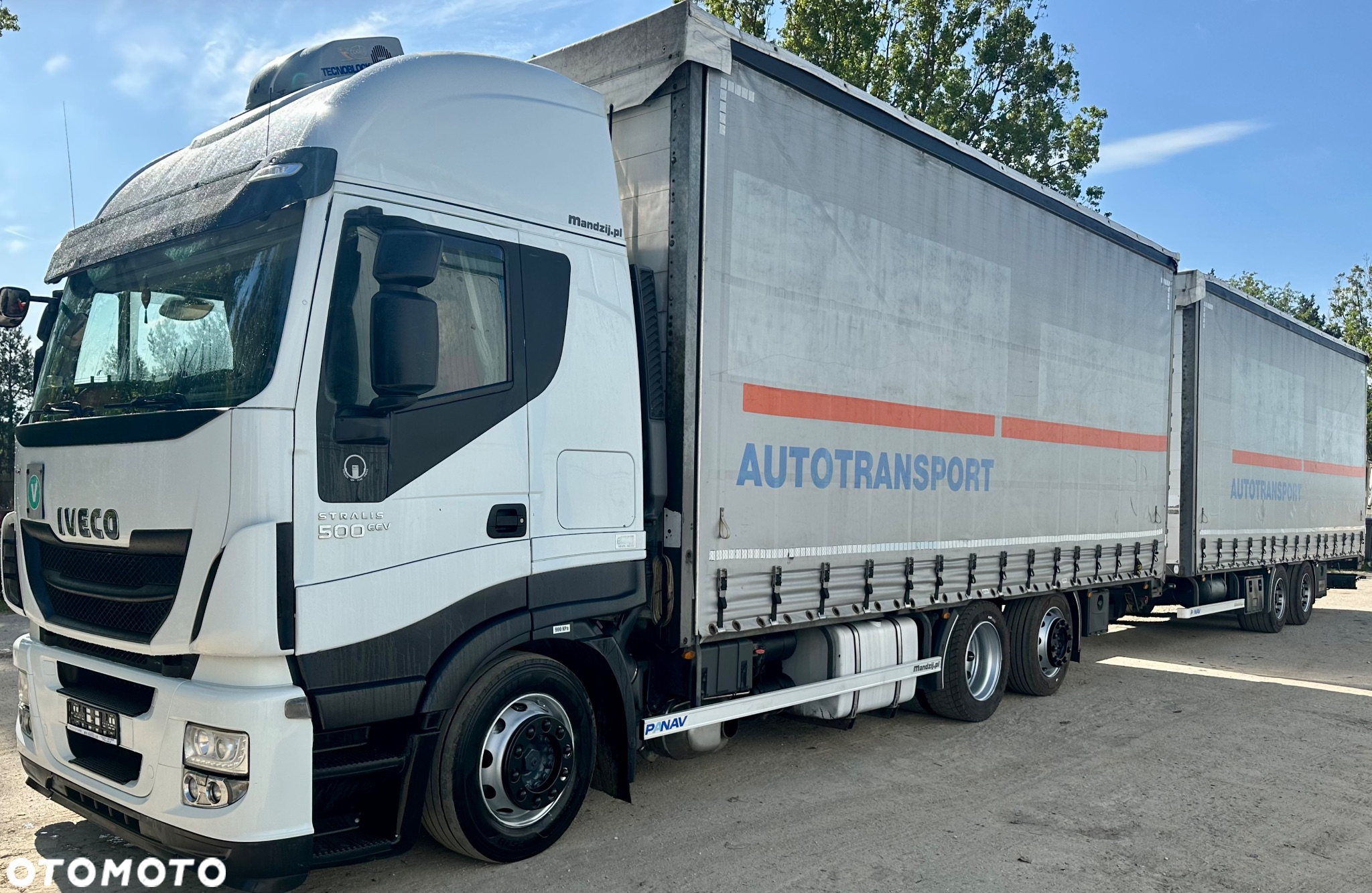 Iveco STRALIS 500EEV GLOB XXL AUTOMAT RETARDER 6x2 JUMBO TYLNA OŚ SKRĘTNA FIRANKA DŁ:7.40m + TANDEM PANAV OŚ BPW FIRANKA DŁ:8.20m ZESTAW PRZESTRZENNY 120m3 MOTOR:13L 2014r IGŁA - 4