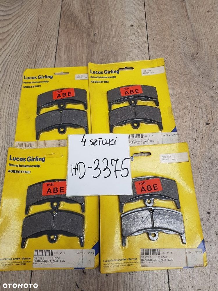 Klocki hamulcowe TRW-Lucas MCB 526 Honda CBX550F VT500E - 1