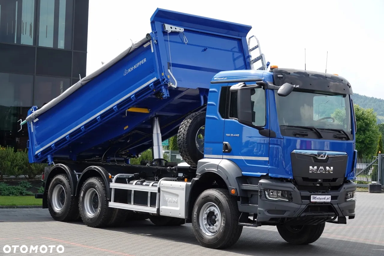 MAN TGS 33.440 / 6X4 / WYMIEŃ SWÓJ STARY NA NOWY / WYWROTKA 3 STRONNA / HYDROBURTA / BORDMATIC / KH-KIPPER / FABRYCZNIE NOWY / DOSTĘPNY OD RĘKI - 7