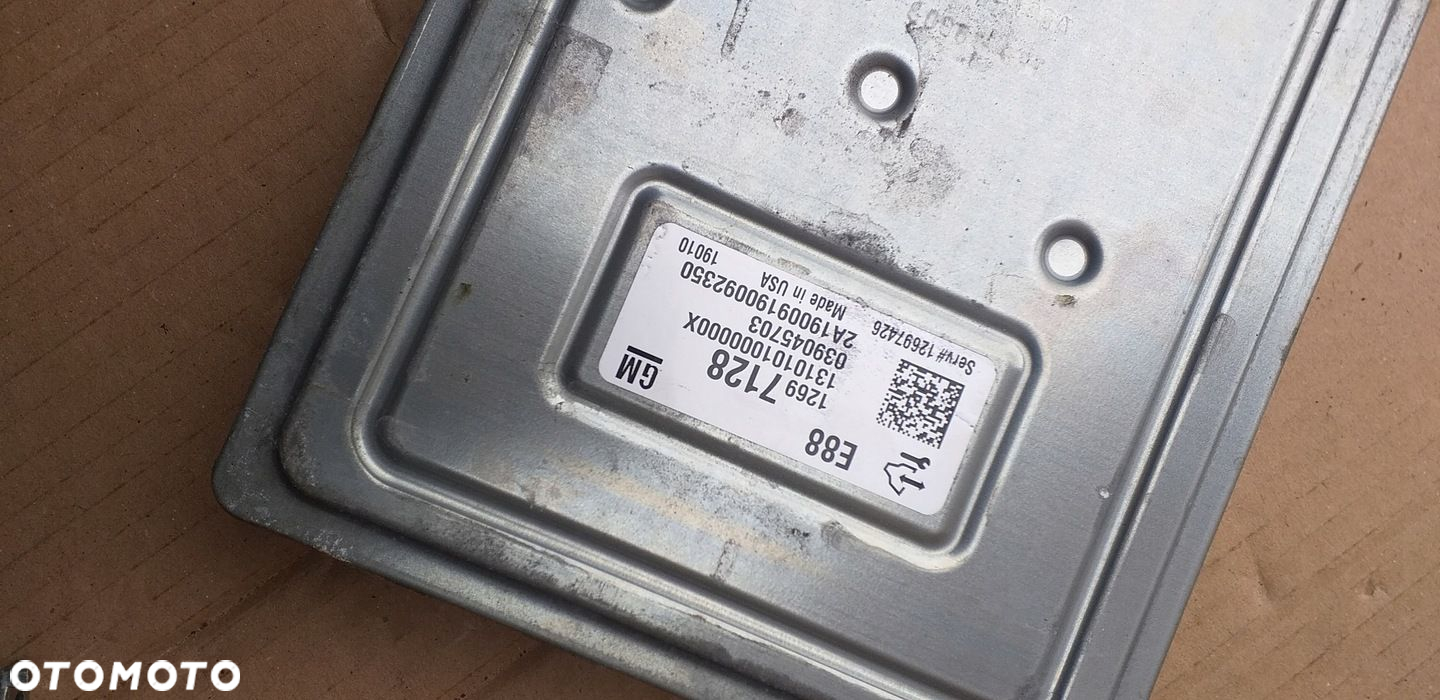 OPEL ASTRA K V 1.4 T KOMPUTER SILNIKA ZESTAW DO ODPALENIA 12697128 - 3