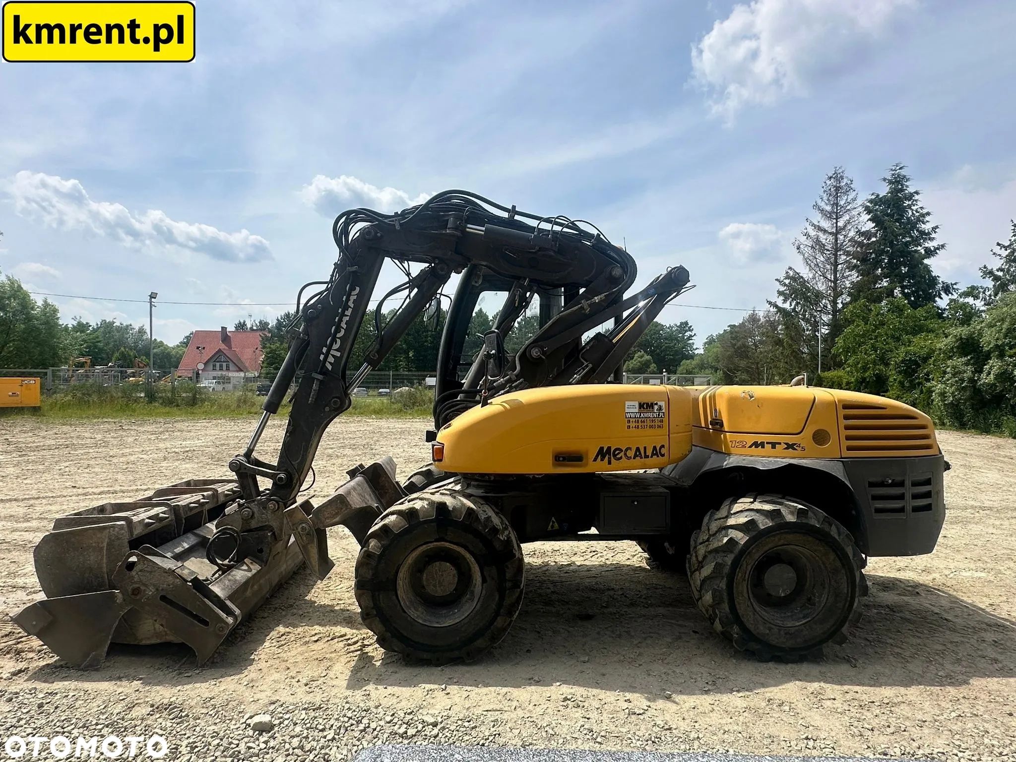 Mecalac 12 MTX KOPARKO-ŁADOWARKA 2014R. | MECALAC MSX MXT 714 - 1