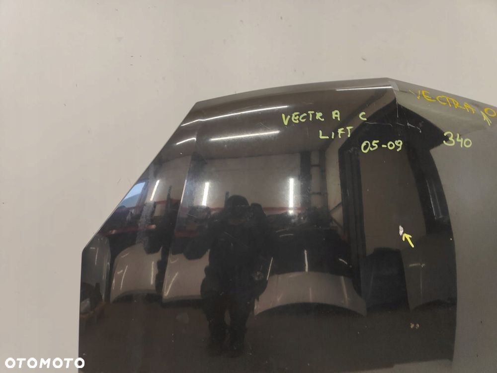 opel vectra c lift 05-09 maska pokrywa silnika - 4
