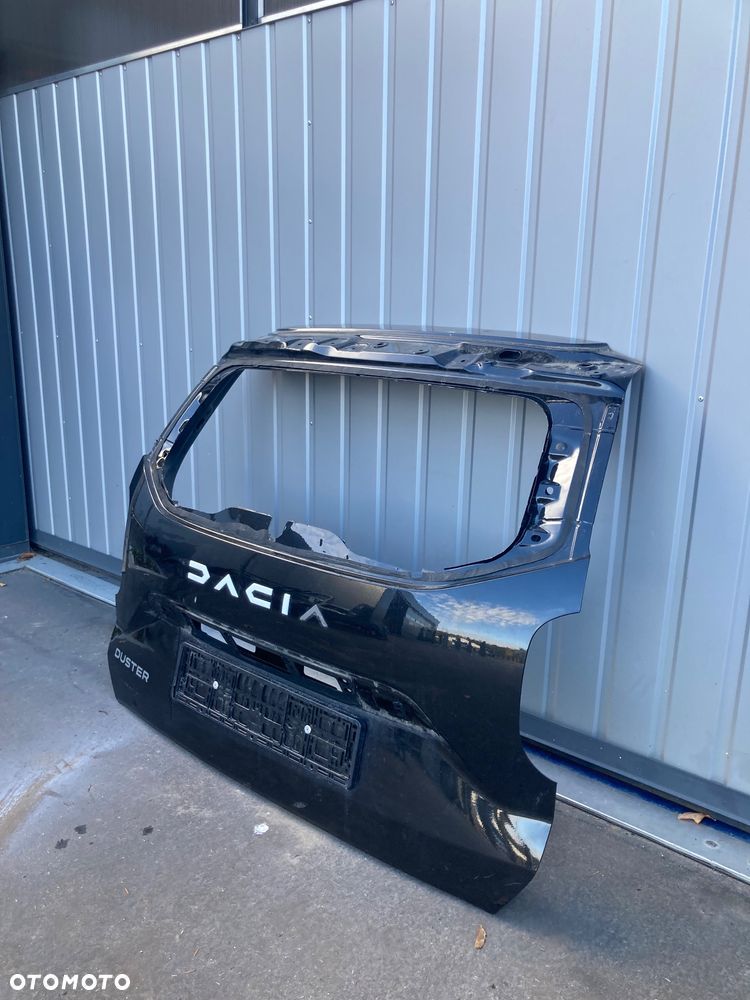 DACIA DUSTER II 2 LIFT 24r KLAPA TYLNA tylnia tył POKRYWA BAGAŻNIKA czarna nv676  Wwa - 5