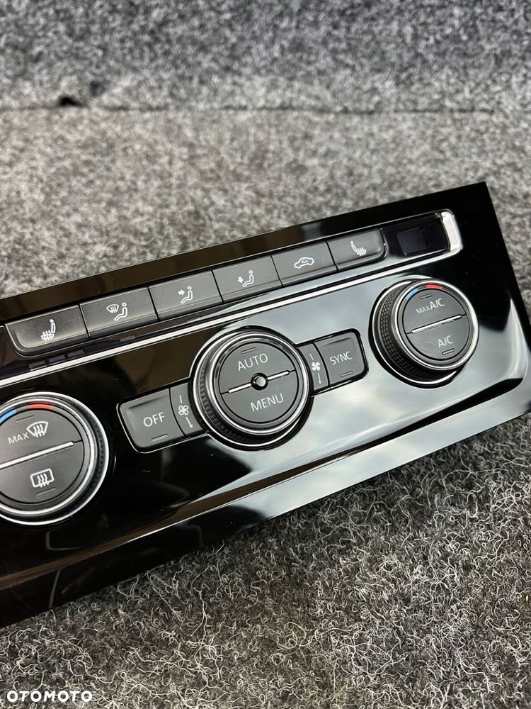 vw golf VII lift penel sterowania klimatyzacji 5G0907044CF - 4