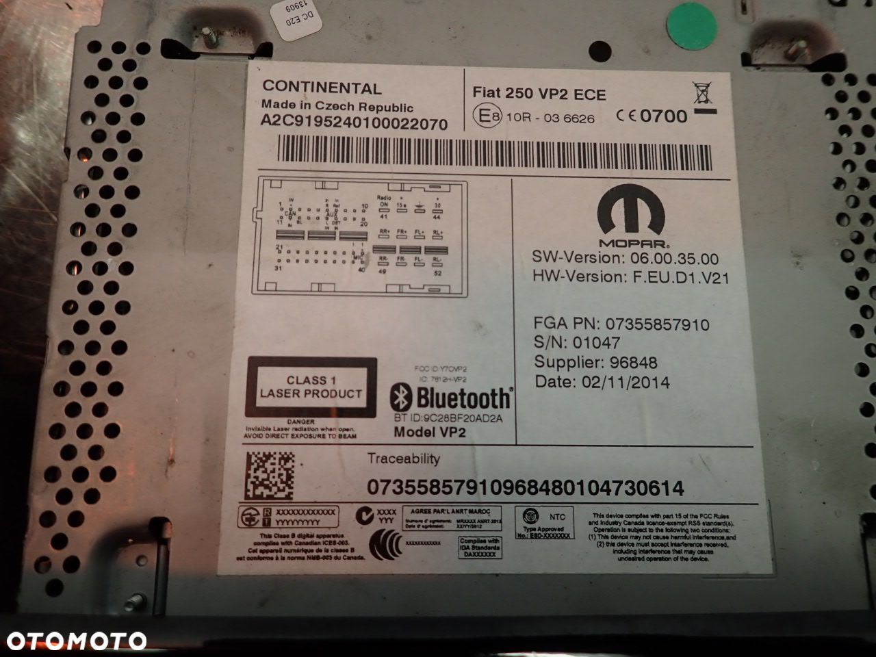 RADIO FIAT DUCATO III - 6