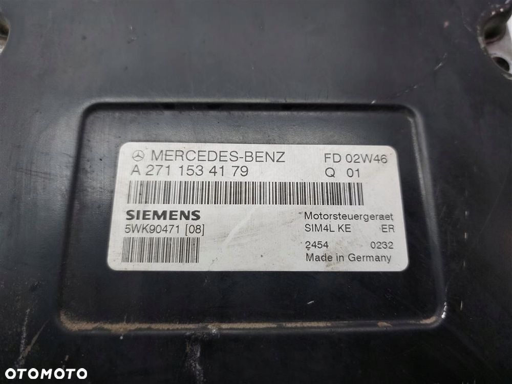 Komputer sterownik silnika Mercedes C-klasa W203 2000-2007 1,8 A2711534179 5WK90471 - 3
