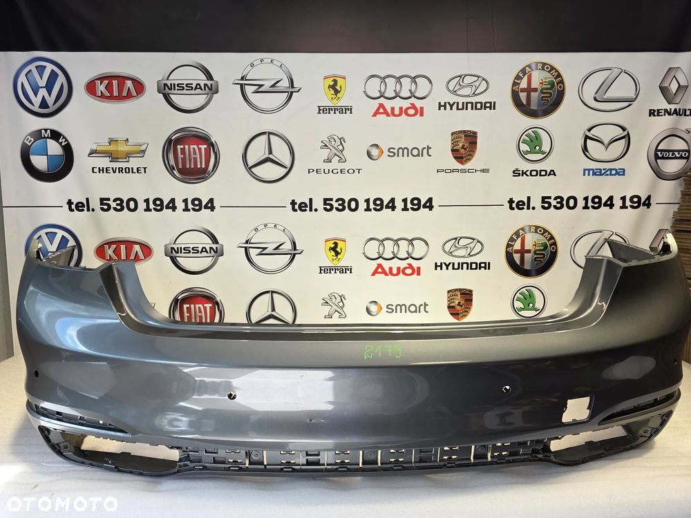 BMW 7 G11 / G12 15-19 ZWYKŁA WERSJA ZDERZAK TYLNY TYLNI TYŁ NA 6xPDC NR 51127357124 / 7357124 NR AUKCJI NZ2179 - 1